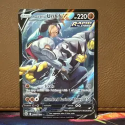Pokemon Rapid Strike Urshifu V Full Art Holo Ultra Rare TG20 mint copy - Image 1