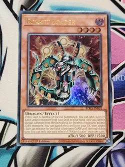 YUGIOH BPRO-EN001 Rokket Loader Ultra Rare 1st Edition - Image 1
