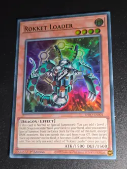 BPRO-EN001 Rokket Loader Ultra Rare 1st Edition YuGiOh - Image 1
