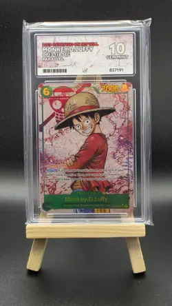 Monkey.D.Luffy OP13-118 SEC Alt Art One Piece TCG English - ACE 10 - Image 1