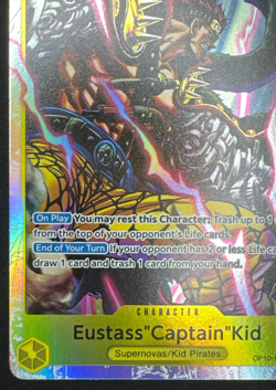 EUSTASS "CAPTAIN" KID OP10-112 NM SR ROYAL BLOOD ONE PIECE 2025 - Image 5