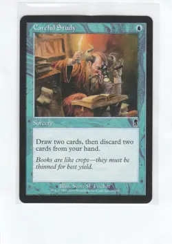 Careful Study Odyssey mtg magic the gathering - Image 1