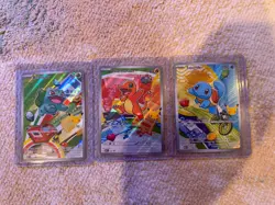 Pokemon TCG First Partner Illustration Collection Series 1| Kanto GEN 1 Starters - Image 1