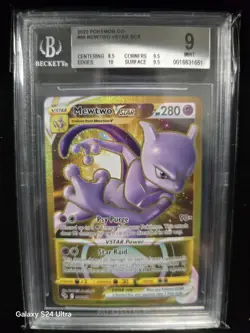 2022 Pokemon Go Mewtwo VSTAR #86 - Image 1