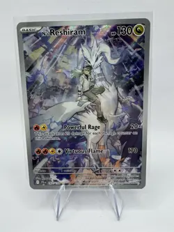 Pokemon TCG N's Reshiram 167/159 Sv09: Journey Together NM Condition Pack Fresh - Image 1