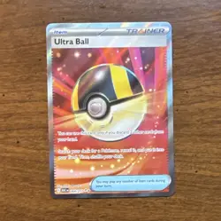 Pokemon Ultra Ball 264/217 Full Art Holo Trainer-Item Ultra Rare - Image 1