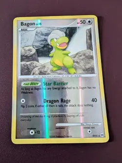 Bagon Shiny SH10 Holo Platinum Arceus Near Mint Pokemon - Image 1