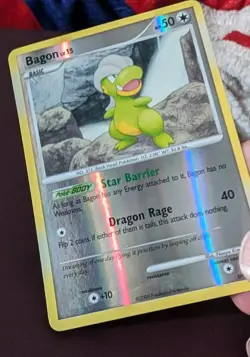Bagon Shiny SH10 Holo Platinum Arceus Near Mint Pokemon - Image 2