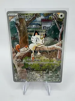 Meowth 106/094 IR Phantasmal Flames English Pokemon TCG - MINT - Image 1