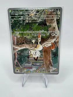 Meowth 106/094 IR Phantasmal Flames English Pokemon TCG - MINT - Image 4