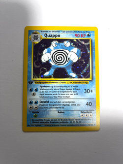 GERMAN 1st Edition Poliwrath 13/102 Base Set 1999 Holo Rare WOTC Pokemon QUAPPO - Image 1