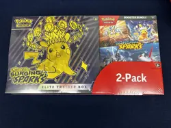 Pokemon TCG Surging Sparks Elite Trainer Box ETB 2-Pack, New Sealed - Image 1