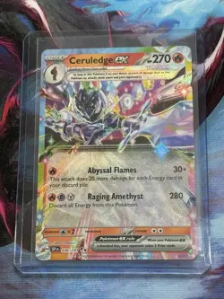 Pokemon Surging Sparks - #36/191 Ceruledge ex Double Rare Holo - Image 1