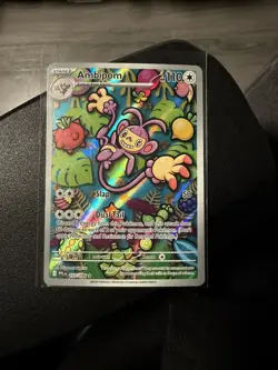 Ambipom Illustration Rare 107/094 Me02: Phantasmal Flames Holo POKEMON NEAR MINT - Image 1
