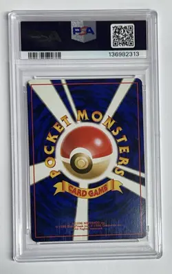 1999 Pokemon Japanese Neo Premium File Totodile #158 PSA EX-MT 6 - Image 2