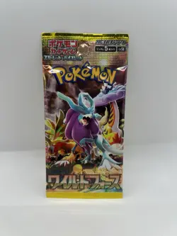 Pokemon TCG - x1 Wild Force Booster Pack - S&V Japanese SV5k - NEW - Image 1