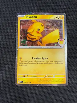 Pokemon Pikachu 051/162 Pokemon Day 2026 Stamped Promo - Image 1