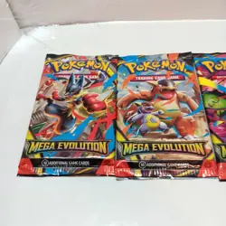 Pokemon Mega Evolution Booster Pack Art Set Sealed - Image 2