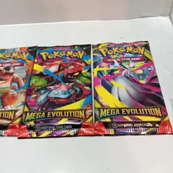 Pokemon Mega Evolution Booster Pack Art Set Sealed - Image 3