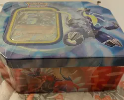 Pokemon TCG Paldea Legends Tin Koraidon Miraidon With 5 Booster Packs - Image 4