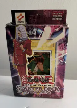 Yu-Gi-Oh! Starter Deck Pegasus 1st Edition Complete W/red Eye Blue Dragon Read - Image 1