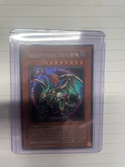 YuGiOh 1st Edition Chaos Emperor Dragon - Envoy Of The End IOC-000 Secret Rare - Image 1
