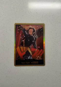 DON!! Card (Nico Robin) (Gold) Extra Booster: One Piece Heroines Edition (EB03) - Image 1