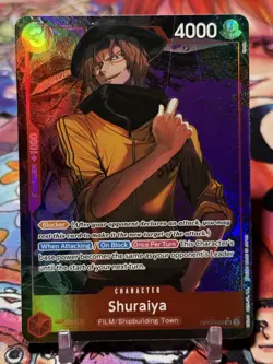 SHURAIYA - One Piece OP06-009 - AA Alt Art Super Rare SR - Wings of the Captain - Image 1