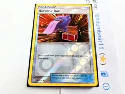 Gengar Surprise Box REVERSE HOLO card 187/214 SM Unbroken Bonds 2019 Pokemon TCG - Image 2