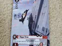 x2 Star Wars LCG The Card Game Rogue Three Alternate Art Promo FFG - Image 2