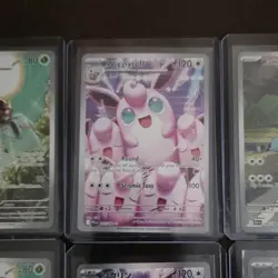 Pokemon TCG 6 Card Lot Ninjask, Wigglytuff, Kangaskhan AR English Japanese - Image 4