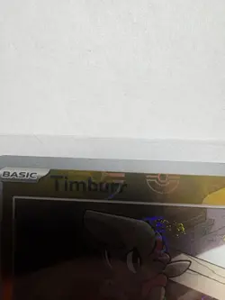 Master Ball Pokemon Timburr Reverse Holo Sv: Black Bolt 047/086 70HP Card - Image 2