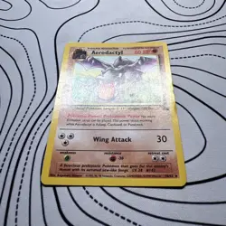 Pokemon TCG Fossil Aerodactyl Card 16/62 LP - Image 2
