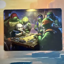 Lessons From Life 14/54 Art Series TMNT MTG Art Card NM/M - Image 1