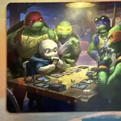 Lessons From Life 14/54 Art Series TMNT MTG Art Card NM/M - Image 2