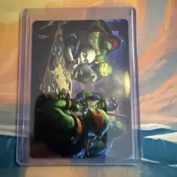 Lessons From Life 14/54 Art Series TMNT MTG Art Card NM/M - Image 5