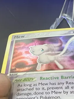 Pokemon Mew TCG 4/17 Pop Series Promos Holo Rare Card - Image 3