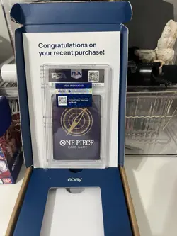 Silvers Rayleigh One Piece CCG Two Legends Foil PSA 10 #OP08 EN Manga Card 2024✅ - Image 4