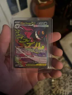 Pokemon Mega Gengar EX Foil Card 269/217 Ghost Type 350 HP 230 Attack - Image 1