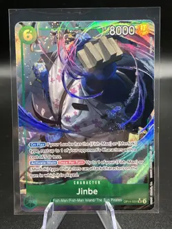 OP11-031 - Jinbe - Alt Art One Piece Card Game - Image 1
