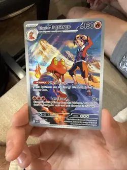 Nintendo Ethan's Magcargo Pokemon Card ASC Holo Stage 1 HP 130 222/217 - Image 1