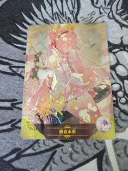 Goddess Story - Anime Waifu Trading Card - Sakura Miku - Hatsune Miku - SSR - Image 1