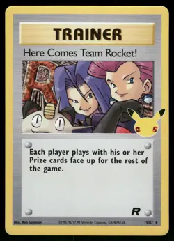 Here Comes Team Rocket! NM 15/82 Celebrations: Classic Collection Pokemon Card - Image 1