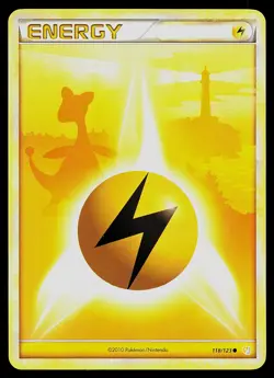 Pokemon Card - Lightning Energy HeartGold SoulSilver 118/123 Common - Image 1