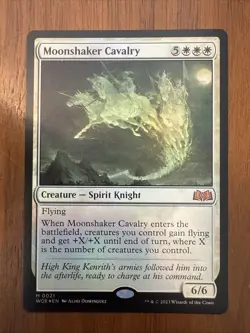 Moonshaker Cavalry Wilds of Eldraine Foil - Image 1