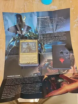 Magic: The Gathering Warhammer 40,000 Commander Deck Foil Inquisitor Greyfax - Image 1
