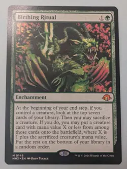 Magic: The Gathering - Birthing Ritual Modern Horizons 3 (0146) MTG NM - Image 1
