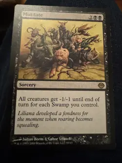 Mtg Mutilate Nm ! - BOARD WIPE ! - Image 1