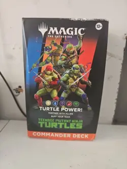 Magic the Gathering Teenage Mutant Ninja Turtles Turtle Power! Commander Deck - Image 1