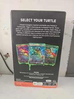 Magic the Gathering Teenage Mutant Ninja Turtles Turtle Power! Commander Deck - Image 2